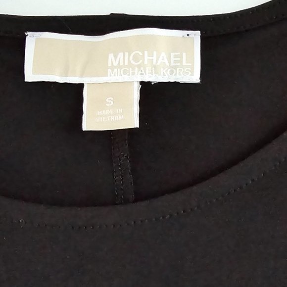 Michael Kors Black Asymmetrical Top - Picture 3 of 6